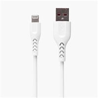 Кабель USB - Apple lightning SKYDOLPHIN S49LB 200см 3A (white) 105937