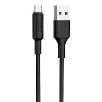 Кабель USB micro USB Hoco X25 100см 2A (black) 92762