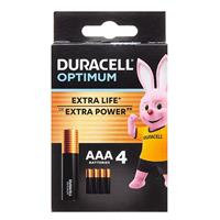 Батарейка AAA Duracell LR03 OPTIMUM (4-BL) (4/32/16896) 219809