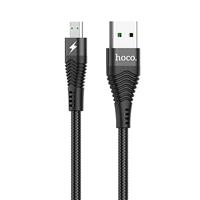 Кабель USB micro USB Hoco U53 Flash 120см 4A (black) 102772