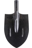 Лопата №9 штыковая острая (из рельсовой стали) с черенком