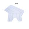 Набор ковриков для ванной комнаты ZALEL 60х100 2-пр WHITE, Китай, код 08602060153 