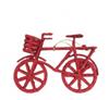 Новогоднее подвесное украшение Велосипед в красном из полипропилена / 3x12,5x8,5см арт.89116, КИТАЙ, код 75002092258, штрихкод 466011514827, артикул 89116