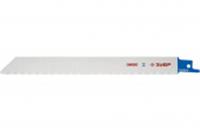 Полотно ЗУБР S1122EF для сабельной эл. ножовки Bi-Met,тонколист,профил металл,нерж. сталь,цв металл, РОССИЯ, код 06004020074, штрихкод 460637310263, артикул 155709-18