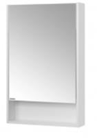 Зеркало-шкаф Акватон Сканди 55, белый, Россия, код 0250001495, штрихкод 468020902377, артикул 1A252102SD010