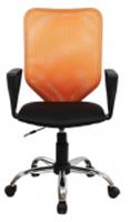 Кресло Элегия S 1 Сетка оранжеый/черный Пиастра, Россия, код 59106020056