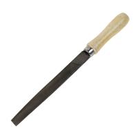 Напильник 150мм плоский, деревянная ручка 16223