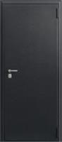 Дверь металлическая O-10 Сатин черный-Дуб светлый (55мм) правая 960х2050 два замка, Россия, код 03402060311