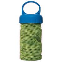 Полотенце для фитнеса - из микрофибры в колбе 30x100 см (green) 82517