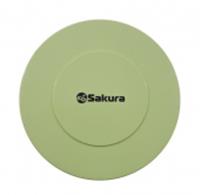 Крышка д/мультиварки SAKURA SA-MC06GR силикон зеленая, КИТАЙ, код 36607090174, штрихкод 465779831073, артикул SA-MC06GR