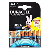 Батарейка AAA Duracell LR03 Ultra Power (повр. уп.) (8-BL) (80/40320) 227692