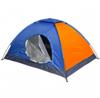 Палатка туристическая Ангара-2 однослойная, 200х150х110 см, цвет сине-оранжевый, Китай, код 01402040080, штрихкод 693199366604, артикул 805-054