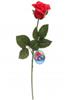 Цветок искусственный Natur Роза цвет красный 993-0038, КИТАЙ, код 4140100072, штрихкод 693199423283, артикул 993-0038