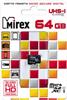 Карта Памяти Mirex mirex microsdxc 64gb class 10 uhs-i (13612-mc10sd64)