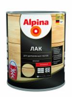 Лак алкидно-уретановый Alpina Лак для деревянных полов глянцевый, 0,75 л, БЕЛАРУСЬ, код 04103110000, штрихкод 481094901366, артикул 948103940