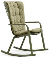 Кресло-качалка Nardi Folio с подушкой, агава/зеленый