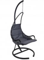 Кресло подвесное, с мягким сиденьем и спинкой из ткани (полиэстер), , разм. 90/80x102x195cm, ., КИТАЙ, код 01405060050, штрихкод 871920289213, артикул X80000010