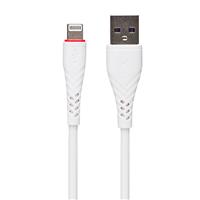 Кабель USB - Apple lightning SKYDOLPHIN S02L 100см 3A (white) 206483