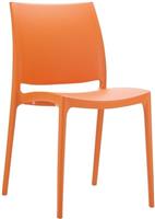 Стул (кресло) Siesta Contract Maya, цвет оранжевый
