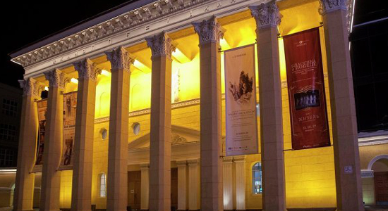 Здание кинотеатра Победа - Новосибирск