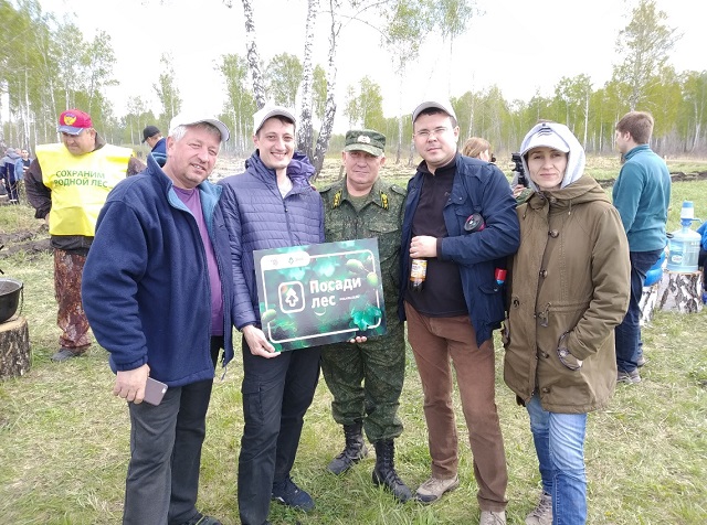 Сотрудники новосибирской Балтики стали участниками всероссийской экологической акции 