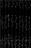 Гирлянда-дождь (плей-лайт) светодиодная GLQ 2000 шт диодов, 20 линий, цвет: белый