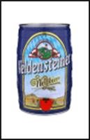 Пиво Вельденштейнер ВАЙСБИР, светлое, нефильтрованное 5,0л,БОЧОНОК, алкоголь 5,1% (по 2), ГЕРМАНИЯ, под заказ с доставкой