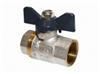 Кран шаровый 1/2г/г, бабочка , AQUALINK, КИТАЙ, код 02902020035, штрихкод , артикул