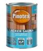 Лак термостойкий для бани и сауны Pinotex Lacker Sauna 20 полуматовый 1л, Россия, код 0410302104, штрихкод 460702656498, артикул 5254107
