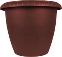 Горшок цветочный Le Jardin d=35 13 Л. 105-5 Бронза бор., РОССИЯ, код 4040210056, штрихкод 460712837566, артикул 105-5
