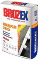 Штукатурная смесь BROZEX Универсал М 100, 25 кг, РОССИЯ, код 04302120011, штрихкод 460710899254, BROZEX