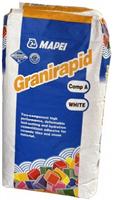Клей Mapei для укладки керамической плитки Granirapid компонент A (white) 22.5 кг