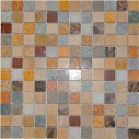 Мраморная мозаичная смесь ORRO Mosaic Stone Moses POL (23x23)