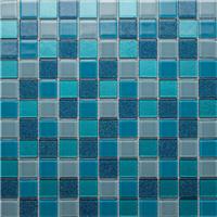 Стеклянная мозаичная смесь ORRO mosaic Cristal Blue Lagoon