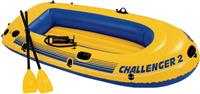 Лодка надувная Intex Challenger 2 236х114х41см (весла+насос ручной), артикул 68367