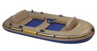 Лодка надувная Intex Excursion 5 SET (с ручным насосом и алюм.веслами)