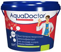 Чистящие средства для бассейнов Aquadoctor хлор-шок C-60T 5 кг в таблетках