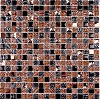 Стеклянная мозаичная смесь Bonaparte Crystal brown