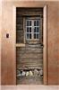 Дверь для сауны DoorWood (Дорвуд) 70x190 Фотопечать A042 правая, коробка ольха