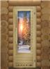 Дверь для сауны DoorWood (Дорвуд) деревянная Элит Зима