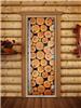 Дверь для сауны DoorWood (Дорвуд) 60x190 Престиж Фотопечать A043 правая