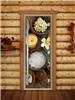 Дверь для сауны DoorWood (Дорвуд) 70x180 Престиж Фотопечать A058 левая