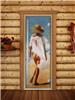 Дверь для сауны DoorWood (Дорвуд) 70x200 Престиж Фотопечать A013 левая