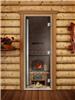 Дверь для сауны DoorWood (Дорвуд) 80x190 Престиж Фотопечать A040 правая