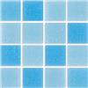 Стеклянная мозаичная смесь Irida Breeze 20х20 Sky Blue