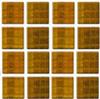 Мозаика стеклянная однотонная JNJ Ice Jade 15x15, 295х295 мм IC 43, на сетке, лист 0.087 кв.м