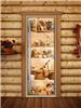 Дверь для сауны DoorWood (Дорвуд) 70x170 Престиж Фотопечать A005 левая