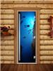 Дверь для сауны DoorWood (Дорвуд) 70x170 Престиж Фотопечать A069 левая