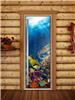 Дверь для сауны DoorWood (Дорвуд) 70x170 Престиж Фотопечать A085 левая