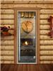 Дверь для сауны DoorWood (Дорвуд) 70x180 Престиж Фотопечать A038 правая